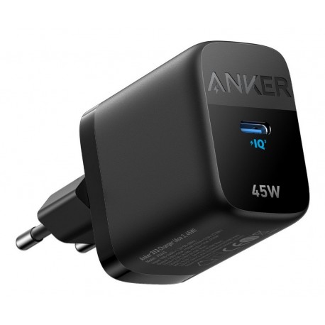 Carregador USB Anker ANK-313-WCHARGER-45W1C-B - 0194644125622