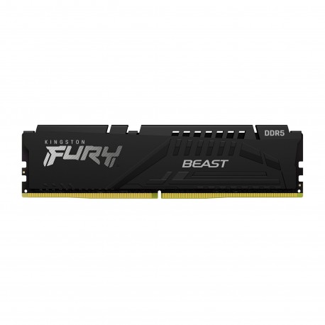 Dimm KINGSTON 16GB DDR5 5200MT/s CL36 FURY Beast Black - 0740617330885