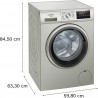 MÁQUINA DE LAVAR ROUPA SIEMENS - WM14N29XEP - 4242003940426