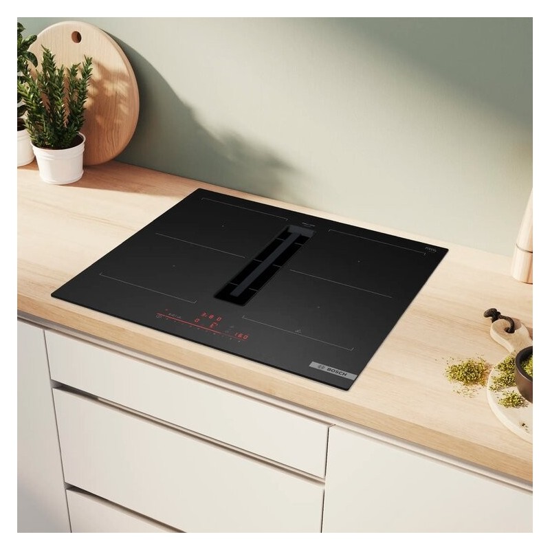BOSCH - Placa Indução c/Ventil. Serie4 PVQ61AH26E
