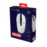 Rato TRUST GXT109W FELOX GAMING MOUSE WHITE - 8713439250664