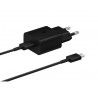 Adaptador Samsung Corrente C Cabo 15W Preto - 8806092709843