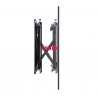 Suporte estreito para Vídeo Wall montagem em parede em tubo BT-BT8312 B-TECH - 5019318081231