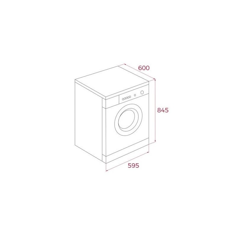 TEKA - Máq. Secar Roupa SHK 70840 WH 114060008