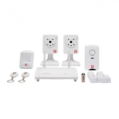 Home8 OPL-C2S6 Kit de alarme domestico Home8 Conexao a internet / IP Cloud - 6957576290424