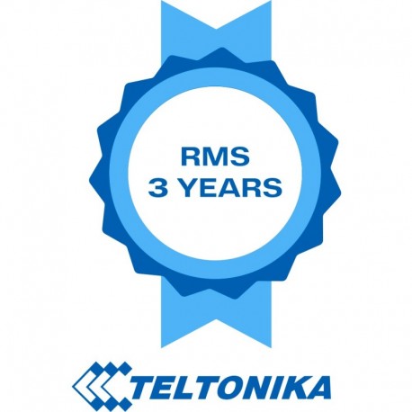 Teltonika TK-RMS-3Y Licenças da Plataforma Teltonika RMS Pacote de 3 anos de licença