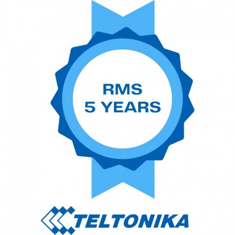 Teltonika TK-RMS-5Y Licenças da Plataforma Teltonika RMS Pacote de 5 anos de licença