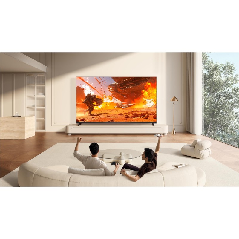 TCL - SQD-MINILED Smart GoogleTV Flat-Thin 85X11L