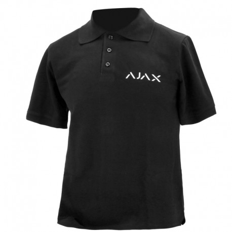 AJ-POLO-M Camisa polo tamanho M Cor preto