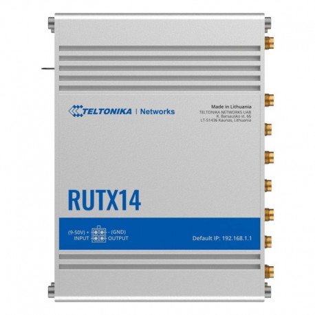 Teltonika TK-RUTX14 Teltonika Router 4G Industrial Modem 4G Cat 12 Dual SIM