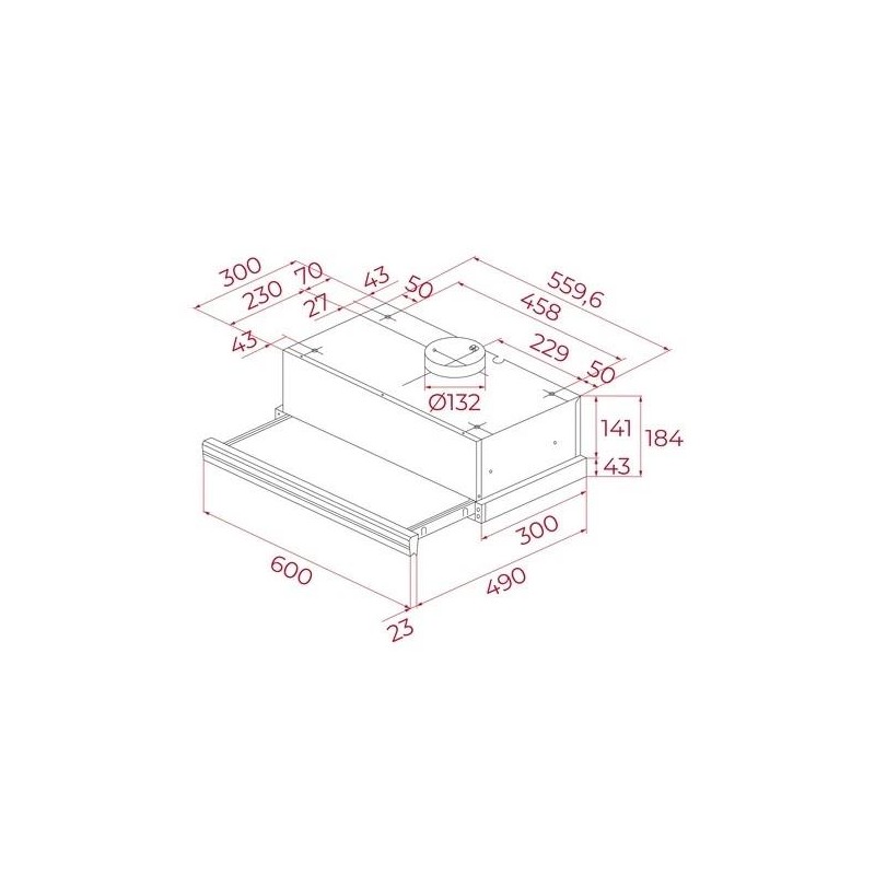 TEKA - Exaustor CNL 6415 INOX
