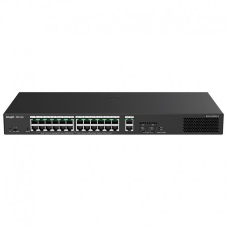 Reyee RG-ES228GS-P Reyee Manageable Cloud PoE Switch 24 PoE 802.3af/at + 2 SFP + 2 uplink RJ45 - 6971693278691