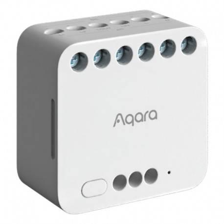 Aqara AQ-DCM-K01 Modulo de rele duplo Aqara T2 Zigbee 3.0 / Matter over Zigbee - 6970504218635