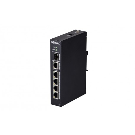 Dahua PFL2106-4ET-96 Switch ePoE Branded 4 portas PoE + 1 Uplink RJ45