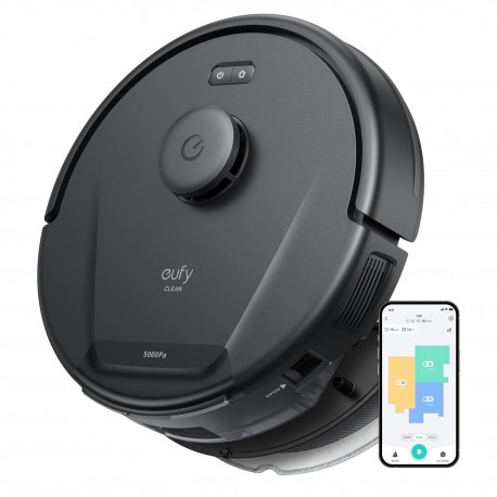 Eufy EUFY-CLEAN-ROBOVAC-L60-HYBRID Robo aspirador e esfrgona Eufy by Anker Potencia maxima de 5000 Pa - 0194644178130