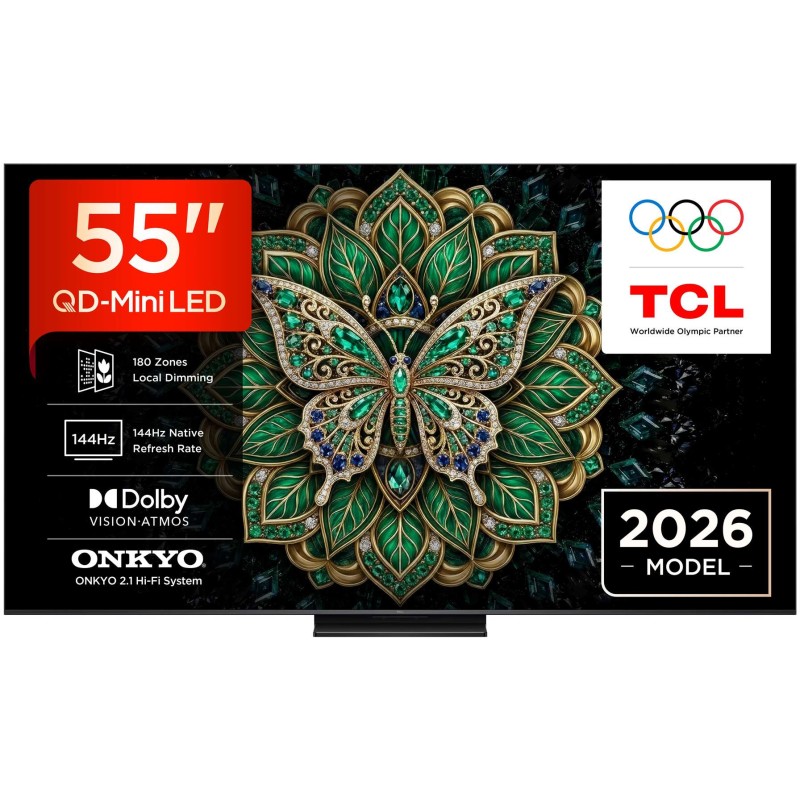 TCL - QD-MiniLED Smart Google TV 4K 55C6K Pro