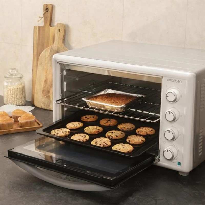 CECOTEC - Mini Forno Elétrico Bake&Toast 6090 White Gyro 3821