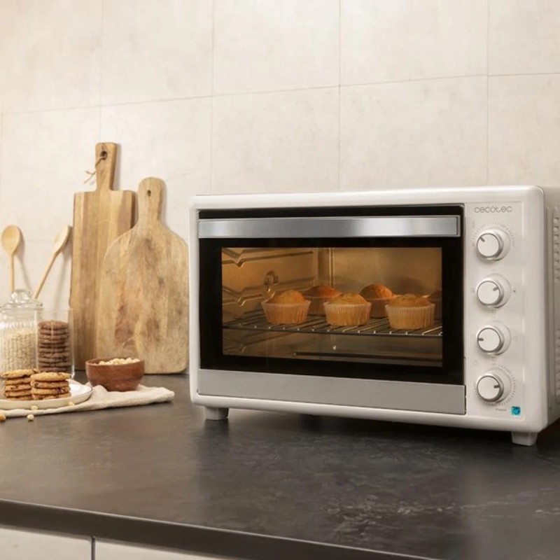 CECOTEC - Mini Forno Elétrico Bake&Toast 6090 White Gyro 3821
