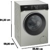 SIEMENS - Máq. Lavar Roupa IQ500 iDos WG56H2AXES