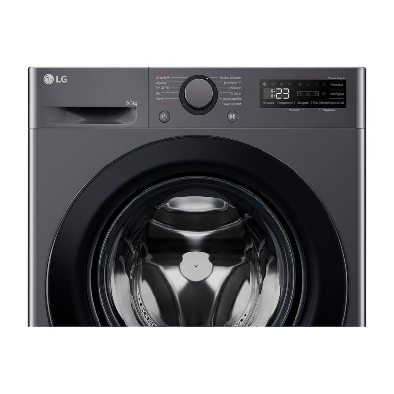 LG - Máq. Lavar/Secar Roupa F4DR509S6M
