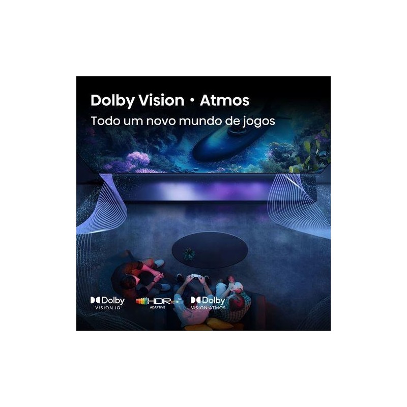 HISENSE - QLED Smart TV 43E7Q PRO