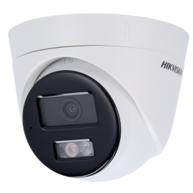 Hikvision DS-2CD1343G2-LIU(2.8mm) Câmara Turret IP, 4 MP, 2.8 mm, 30 m, PoE, IP67, Áudio, WDR (120 dB), Branco - 6931847188986