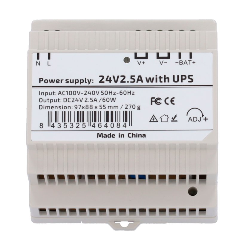 DC24V2A5-DIN-UPS-P