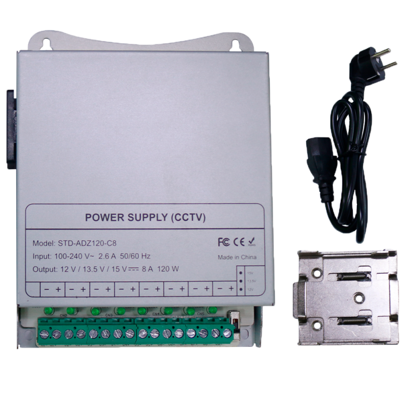 DC12V10A-8-DIN