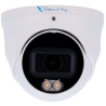 X-Security XS-IPT982CA-4P-WIZCOLOR Câmara Turret IP, 4 MP, 2.8 mm, 50 m, PoE, IP67, Áudio, MicroSD, WDR (120 dB), WizSense, Branco - 8435325489407