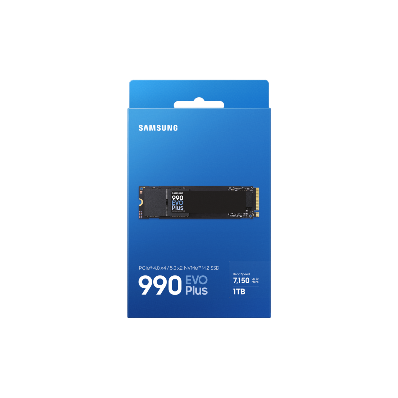 SAMSUNG SAM-SSD M2 990 EVO PLUS 1TB Disco SSD 1 TB M.2 PCI Express 4.0 NVMe V-NAND TLC - MZ-V9S1T0BW - 8806095575674