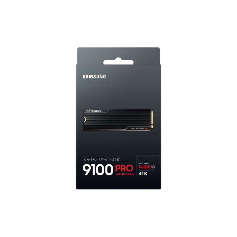 SAMSUNG SAM-SSD M2 9100 P 4TB DS Disco SSD 4 TB M.2 PCI Express 5.0 NVMe V-NAND TLC - MZ-VAP4T0CW - 8806095811659
