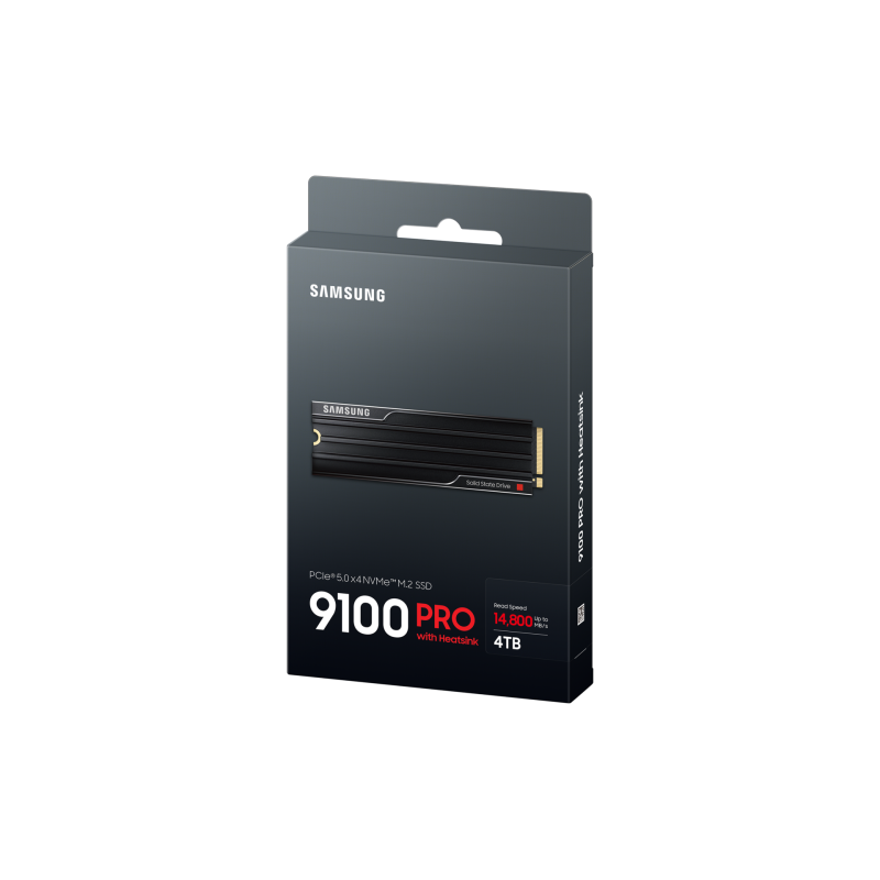 SAMSUNG SAM-SSD M2 9100 P 4TB DS Disco SSD 4 TB M.2 PCI Express 5.0 NVMe V-NAND TLC - MZ-VAP4T0CW - 8806095811659