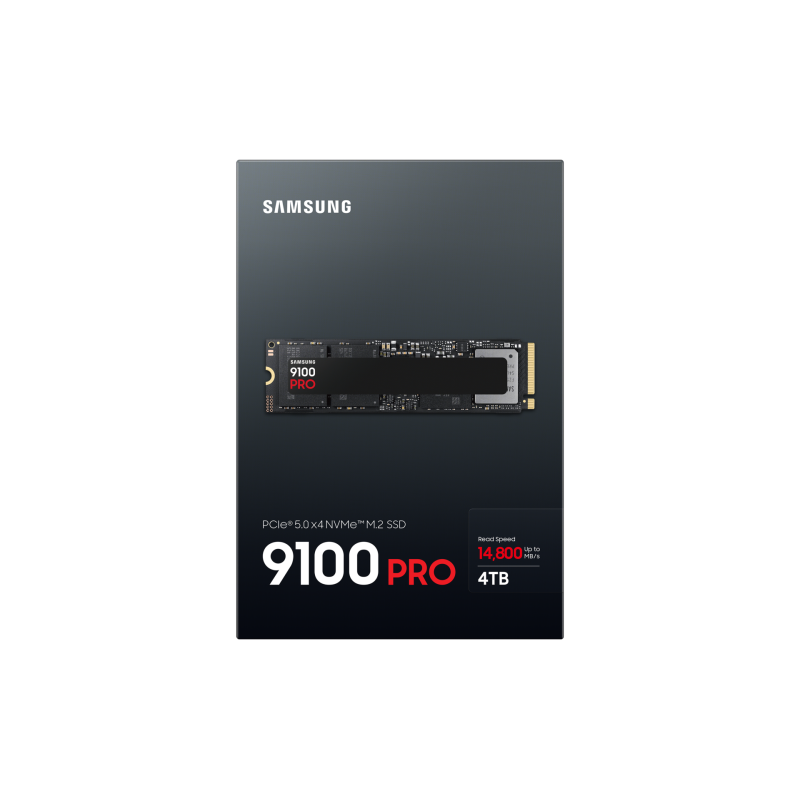 SAMSUNG SAM-SSD M2 9100 P 4TB Disco SSD 4 TB M.2 PCI Express 5.0 NVMe V-NAND TLC - MZ-VAP4T0BW - 8806095811703
