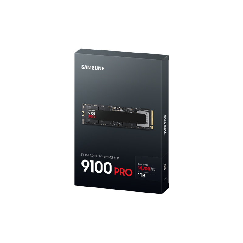 SAMSUNG SAM-SSD M2 9100 P 1TB Disco SSD 1 TB M.2 PCI Express 5.0 NVMe V-NAND TLC - MZ-VAP1T0BW - 8806095811628