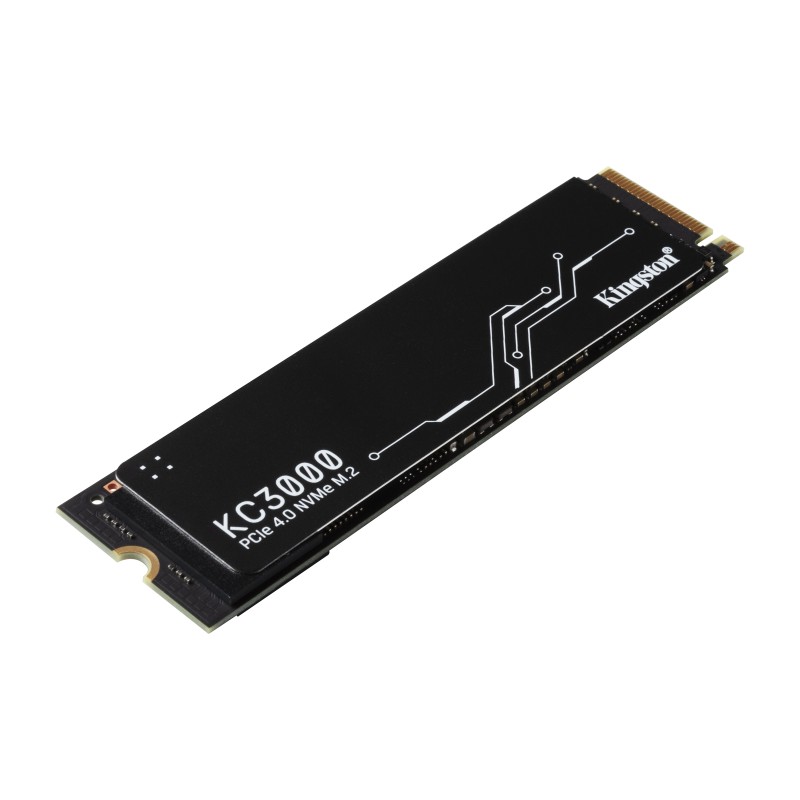 Kingston Technology KIN-SSD SKC3000 2TB DS Disco SSD KC3000 2 TB M.2 PCI Express 4.0 NVMe 3D TLC - SKC3000D/2048G - 0740617324242