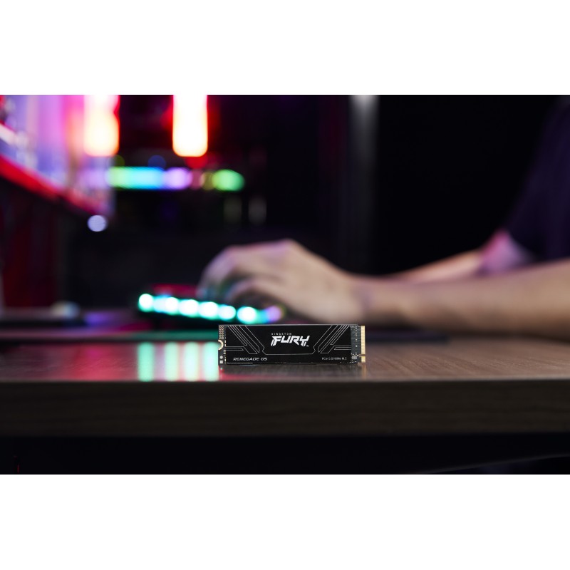 Kingston Technology KIN-SSD FURY RENEG G5 2TB Disco SSD FURY Renegade G5 2 TB M.2 PCI Express 5.0 NVMe 3D TLC - SFYR2S/2T0 - 0740617349498