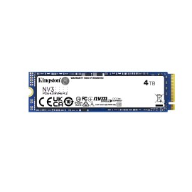 Kingston Technology KIN-SSD M2 NV3 4TB Disco SSD NV3 4 TB M.2 PCI Express 4.0 NVMe 3D NAND - SNV3S/4000G - 0740617346602