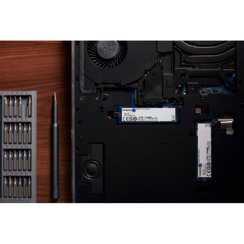 Kingston Technology KIN-SSD M2 NV3 4TB Disco SSD NV3 4 TB M.2 PCI Express 4.0 NVMe 3D NAND - SNV3S/4000G - 0740617346602