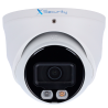 X-Security XS-IPT981A-6P-DL-WIZ Câmara Turret IP, 6 MP, 2.8 mm, 30 m, PoE, IP67, Áudio, MicroSD, WDR (120 dB), WizSense, Branco - 8435325489452