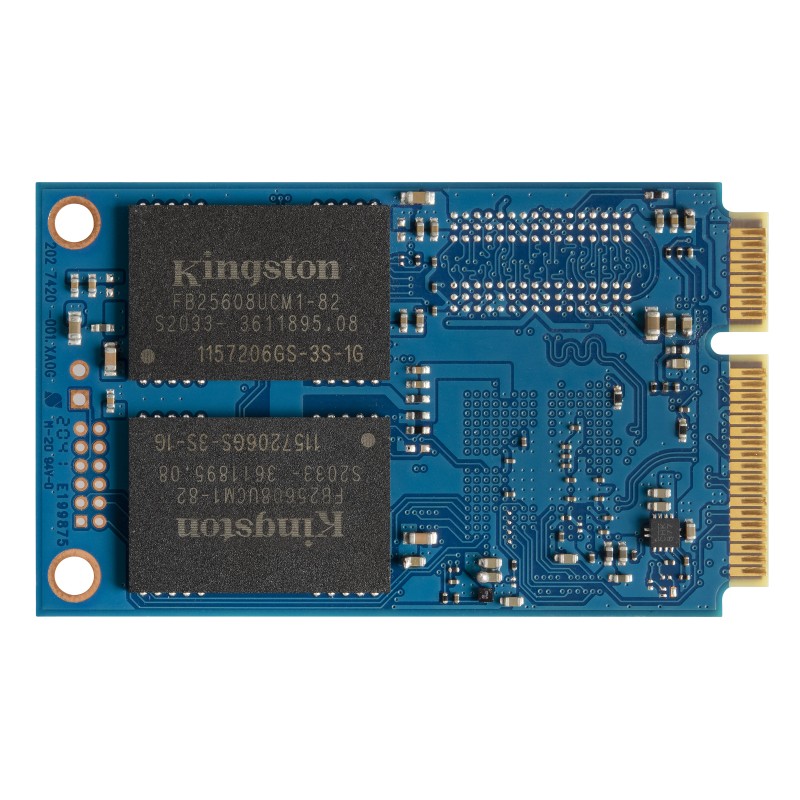 Kingston Technology KIN-SSD MSATA KC600 256G Disco SSD KC600 256 GB mSATA Serial ATA III 3D TLC - SKC600MS/256G - 0740617315981