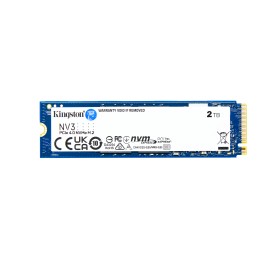 Kingston Technology KIN-SSD M2 NV3 2TB Disco SSD NV3 2 TB M.2 PCI Express 4.0 NVMe 3D NAND - SNV3S/2000G - 0740617344783