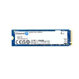 Kingston Technology KIN-SSD M2 NV3 1TB Disco SSD NV3 1 TB M.2 PCI Express 4.0 NVMe 3D NAND - SNV3S/1000G - 0740617344790