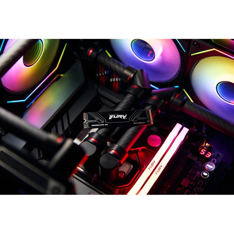 Kingston Technology KIN-SSD FURY RENEG G5 1TB Disco SSD FURY Renegade G5 1 TB M.2 PCI Express 5.0 NVMe 3D TLC - SFYR2S/1T0 - 0740617349481