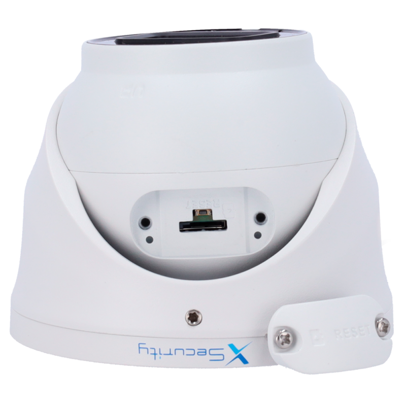 X-Security XS-IPT981A-6P-DL-WIZ Câmara Turret IP, 6 MP, 2.8 mm, 30 m, PoE, IP67, Áudio, MicroSD, WDR (120 dB), WizSense, Branco - 8435325489452