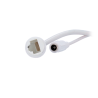 X-Security XS-IPT981A-6P-DL-WIZ Câmara Turret IP, 6 MP, 2.8 mm, 30 m, PoE, IP67, Áudio, MicroSD, WDR (120 dB), WizSense, Branco - 8435325489452