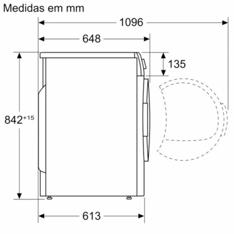 SIEMENS - Máq. Secar Roupa IQ500 WQ46H2B0ES