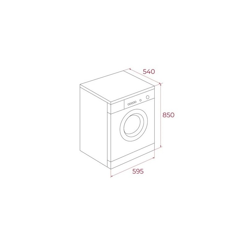 TEKA - Máq. Lavar Roupa WMK 70940 WH MAESTRO 113900017