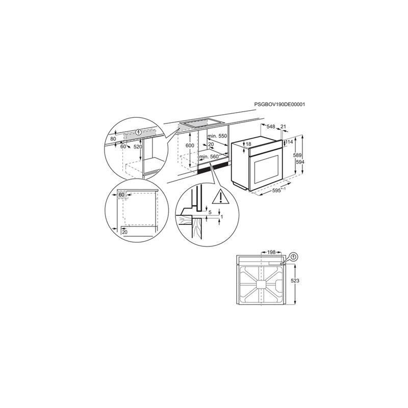 AEG - Forno TU5AB21FSB