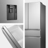 HISENSE - Side by Side French Door RF749N4SWSE
