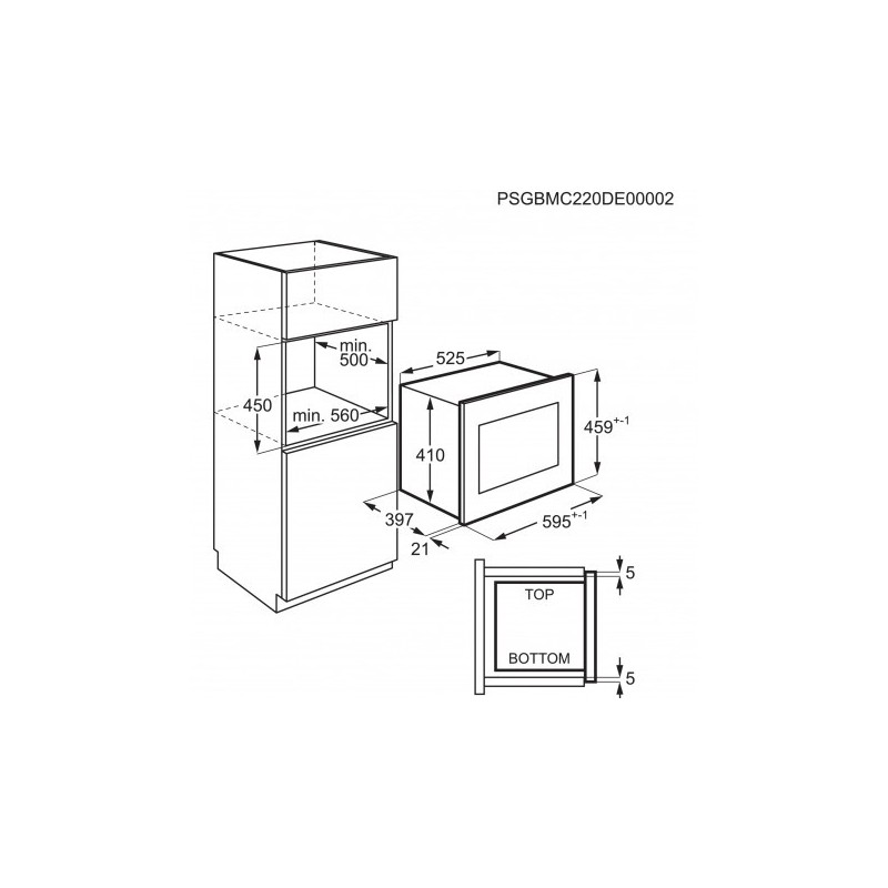 ELECTROLUX - Microondas KMFD264TEX